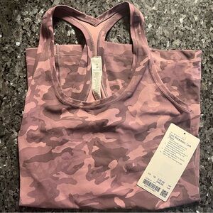 NWT Lululemon Cool Racerback || *Nulu Incognito Camo Pink Taupe Multi